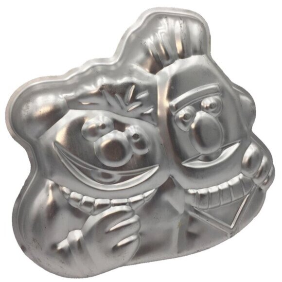 Bert and Ernie Wilton Birthday Party Cake Pan Sesame Street 502-7423 Vintage - Picture 2 of 7